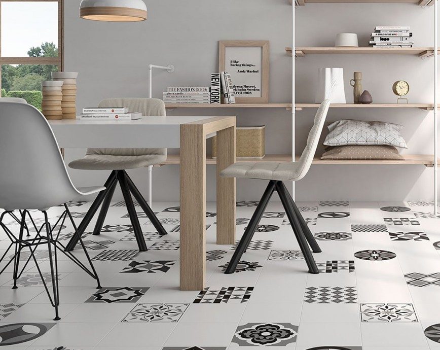 How To Maximise A small Space With Clever Floor Tile Tricks